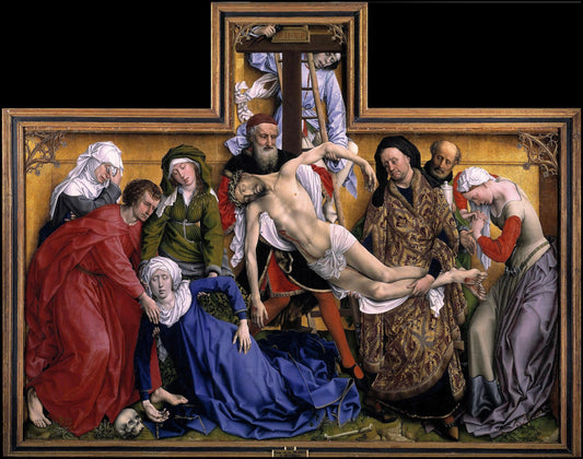 Descent From The Cross Van Der Weyden Poster Picture Photo Print Banner  Conversationprints