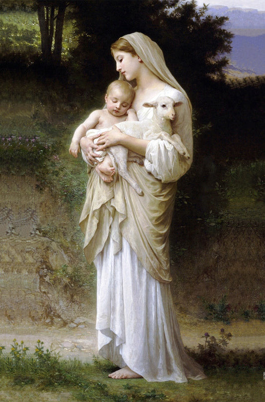 L'Innocence William Bouguereau Glossy Poster Picture Photo Print Banner  Conversationprints