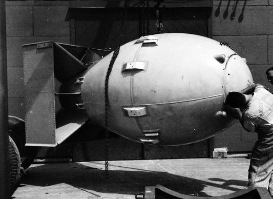 Fat Man Atomic Bomb Nuclear Japan Glossy Poster Picture Photo Print Banner  Conversationprints