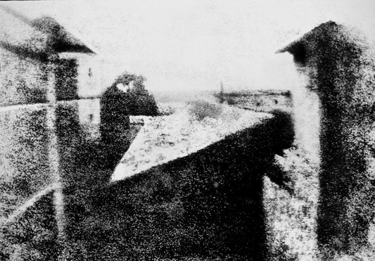 First Photograph Taken France Glossy Poster Picture Photo Print Banner  Conversationprints