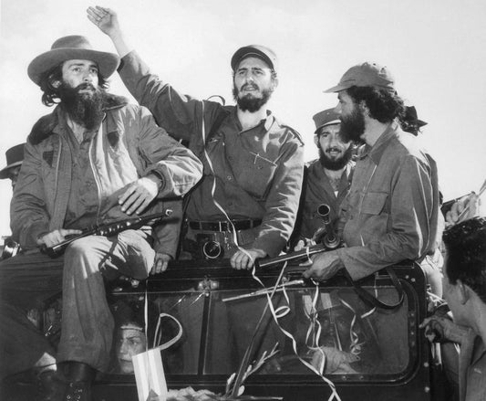 Fidel Castro Enters Havana Revolution Poster Picture Photo Print Banner  Conversationprints