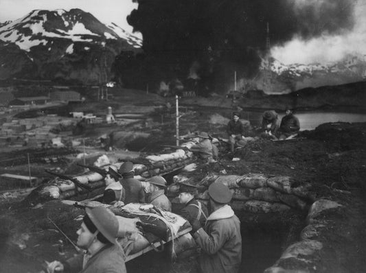 Battle Of Dutch Harbor 1942 Ww2 Glossy Poster Picture Photo Print Banner  Conversationprints