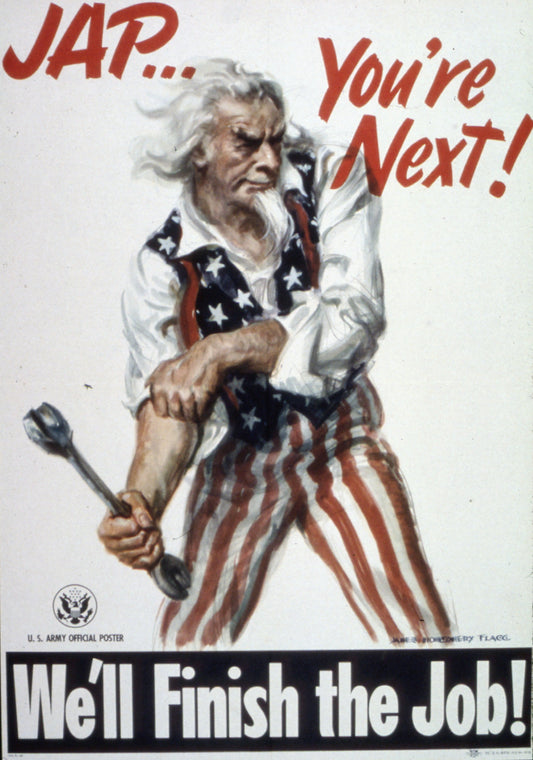Jap You'Re Next We'Ll Finish Job Ww2 Ad Poster Picture Photo Print Banner  Conversationprints