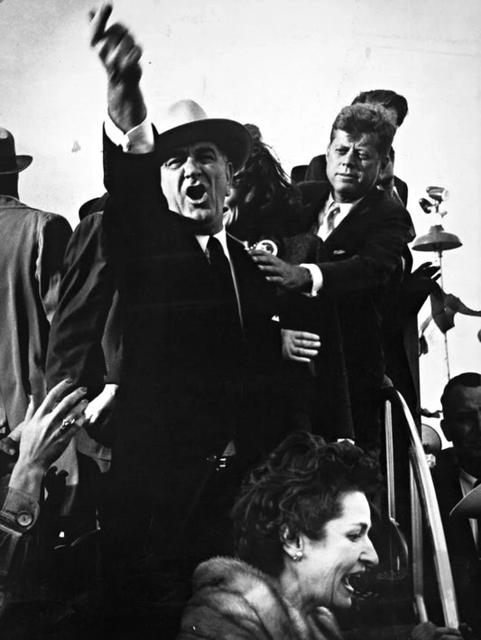 Jfk Kennedy Angry Lyndon Johnson Lbj Poster Picture Photo Print Banner  Conversationprints