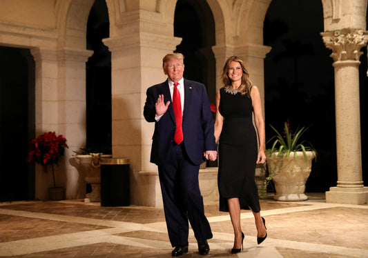 Trump Melania Nye Mar-A-Lago Glossy Poster Picture Photo Print Banner  Conversationprints