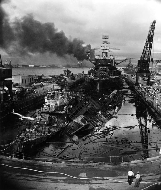 Uss Downes & Pennsylvania Pearl Harbor Poster Picture Photo Print Banner  Conversationprints