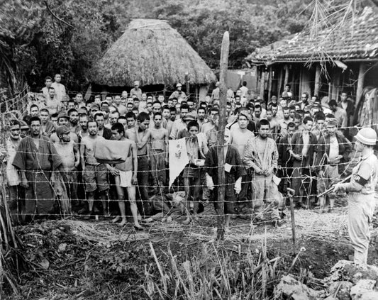 Battle Of Okinawa Japanese Pow'S Glossy Poster Picture Photo Print Banner  Conversationprints