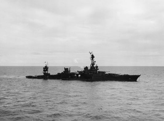 Battle Of Rennell Island Uss Chicago Ww2 Poster Picture Photo Print Banner  Conversationprints