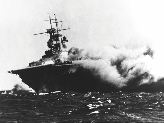 Battle Of Santa Cruz Islands Uss Wasp Poster Picture Photo Print Banner  Conversationprints