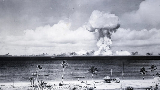 Bikini Atoll Atomic Bomb Test Glossy Poster Picture Photo Print Banner  Conversationprints