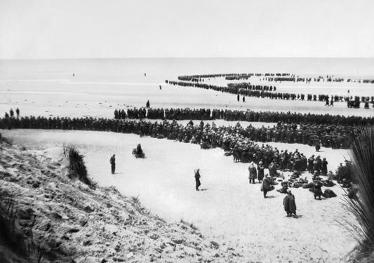 Dunkirk Evacuation France Ww2 Glossy Poster Picture Photo Print Banner  Conversationprints