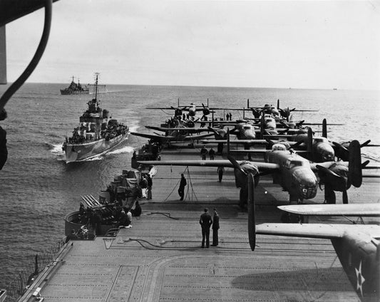 Doolittle Raid Uss Hornet Ww2 Glossy Poster Picture Photo Print Banner  Conversationprints