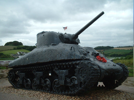 Exercise Tiger Sherman Tank Ww2 Glossy Poster Picture Photo Print Banner  Conversationprints