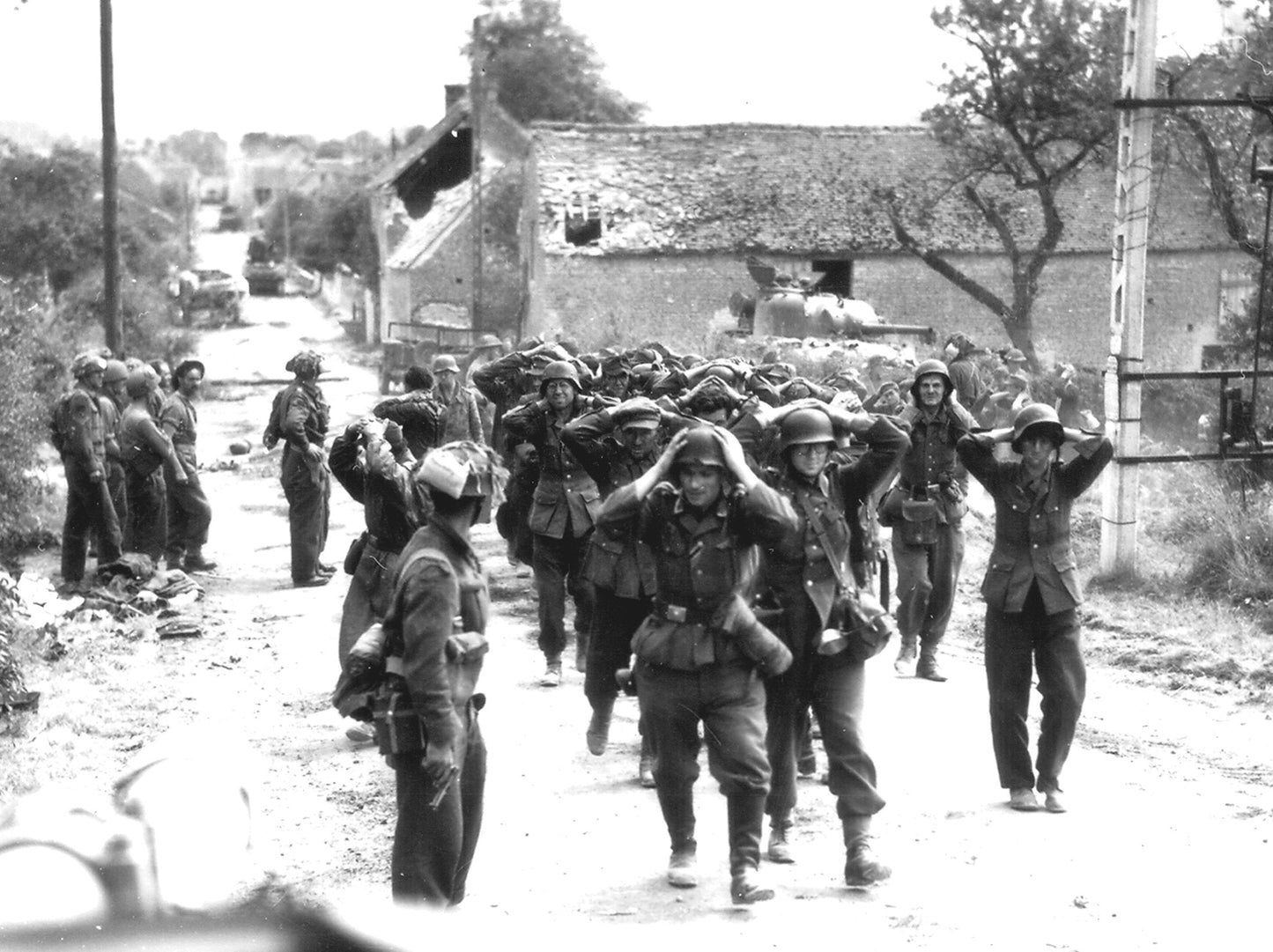 German Forces Surrender St Lambert Ww2 Poster Picture Photo Print Banner  Conversationprints