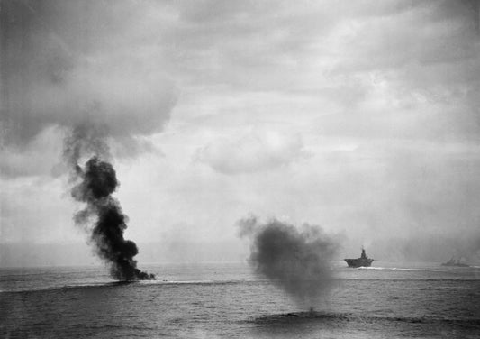 Operation Halberd Royal Navy Ww2 Glossy Poster Picture Photo Print Banner  Conversationprints