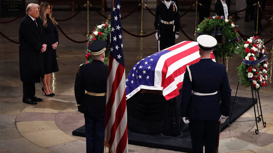 Trump Melania Jimmy Carter Funeral Poster Picture Photo Print Banner  Conversationprints