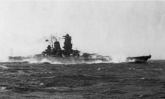 Imperial Japanese Ship Yamato Ijn Glossy Poster Picture Photo Print Banner  Conversationprints