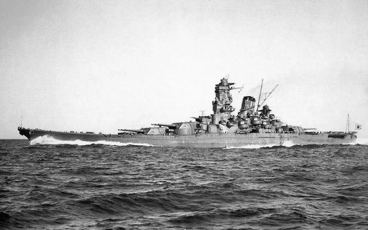 Imperial Japanese Battleship Yamato Ijn Poster Picture Photo Print Banner  Conversationprints