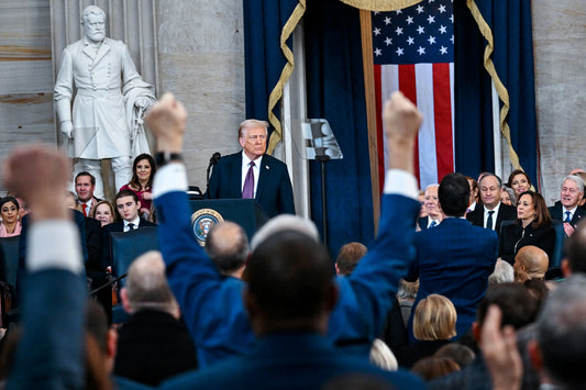 Trump 2025 Inauguration Speaking Poster Picture Photo Print Banner  Conversationprints