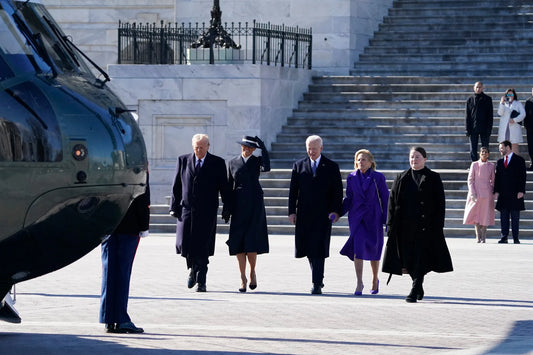 Trump 2025 Inauguration Biden Helicopter Poster Picture Photo Print Banner  Conversationprints