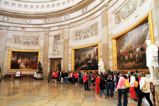 Capitol Rotunda Building Inside Glossy Poster Picture Photo Print Banner  Conversationprints