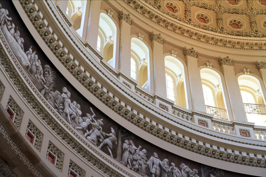 Capitol Rotunda Dome Interior Dc Poster Picture Photo Print Banner  Conversationprints