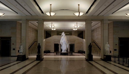 Emancipation Hall Us Capitol Dc Glossy Poster Picture Photo Print Banner  Conversationprints