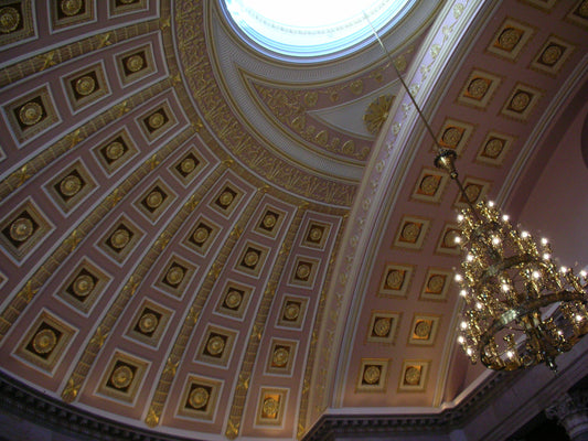 Statuary Hall Ceiling Capitol Building Poster Picture Photo Print Banner  Conversationprints