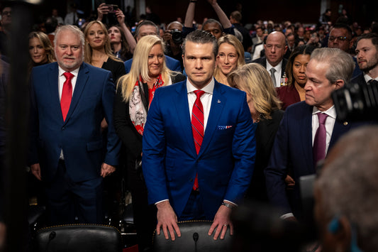 Pete Hegseth Senate Address 2025 Glossy Poster Picture Photo Print Banner  Conversationprints