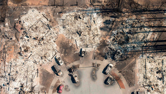 California Wildfires Burned Homes Poster Picture Photo Print Banner  Conversationprints
