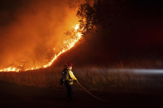 California Wildfires 2025 Ca La Glossy Poster Picture Photo Print Banner  Conversationprints
