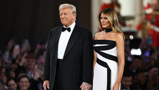 Pres Trump Melania Ball 2025 Glossy Poster Picture Photo Print Banner  Conversationprints