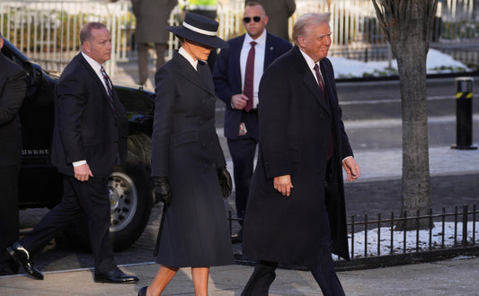 Trump Melania Outside Inauguration Poster Picture Photo Print Banner  Conversationprints