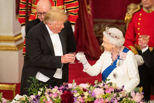 Donald Trump Queen Elizabeth Toast Poster Picture Photo Print Banner  Conversationprints