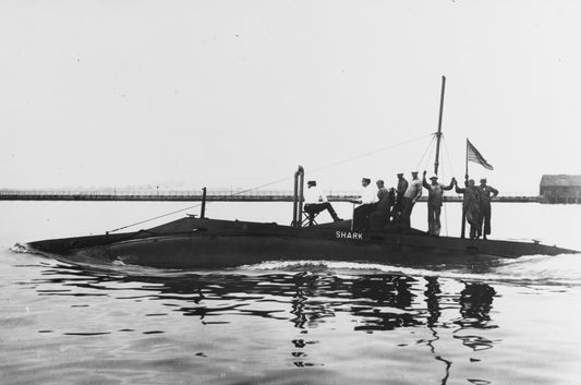 Uss Shark Ss-8 Navy Submarine Glossy Poster Picture Photo Print Banner  Conversationprints