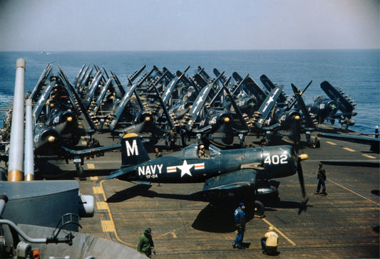 Aircrafts Uss Philippine Sea Cv-47 1951 Poster Picture Photo Print Banner  Conversationprints