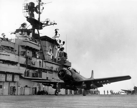 Douglas Ad-4 Uss Philippine Sea Poster Picture Photo Print Banner  Conversationprints