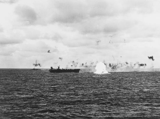 Japanese Aircraft Crash Uss Belleau Wood Poster Picture Photo Print Banner  Conversationprints
