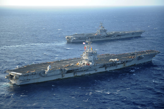Uss Enterprise Uss Dwight D Eisenhower Poster Picture Photo Print Banner  Conversationprints