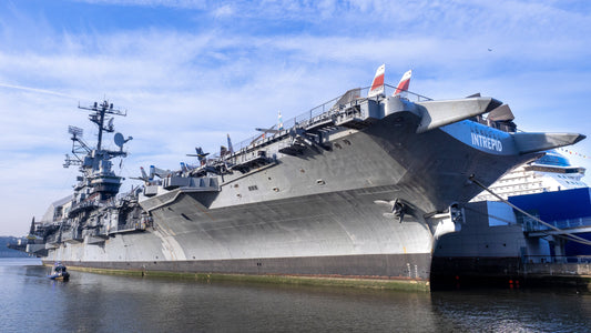 Uss Intrepid Cv-11 Museum Navy Ship Poster Picture Photo Print Banner  Conversationprints