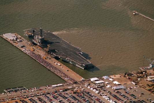 Uss American Cv-66 Us Naval Ship Glossy Poster Picture Photo Print Banner  Conversationprints