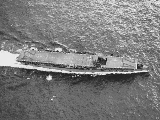 Uss Belleau Cvl-24 Aerial View 1943 Poster Picture Photo Print Banner  Conversationprints