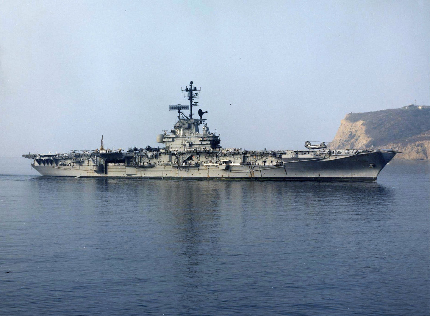 Uss Bon Homme Richard Points Loma 1968 Poster Picture Photo Print Banner  Conversationprints