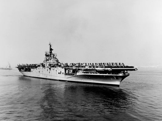 Uss Boxer Carrier Ship Cva-21 1954 Poster Picture Photo Print Banner  Conversationprints