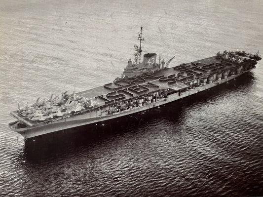 Uss Coral Sea Cva-43 In 1956 Glossy Poster Picture Photo Print Banner  Conversationprints