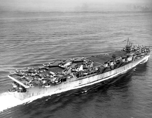 Uss Cowpens Navy Ship 1943 Glossy Poster Picture Photo Print Banner  Conversationprints