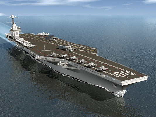 Uss Enterprise Cvn-80 Artist Depiction Poster Picture Photo Print Banner  Conversationprints