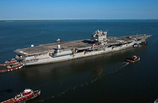 Uss Enterprise Final Voyage Navy Glossy Poster Picture Photo Print Banner  Conversationprints