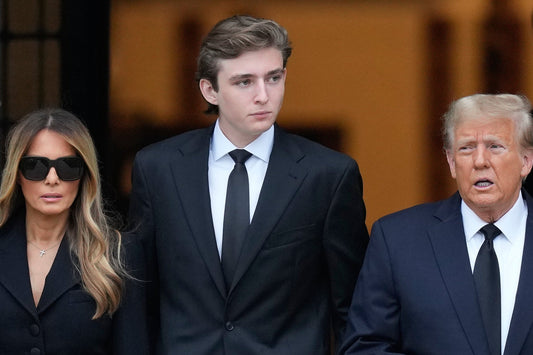 Barron Trump Melania Sunglasses Glossy Poster Picture Photo Print Banner  Conversationprints