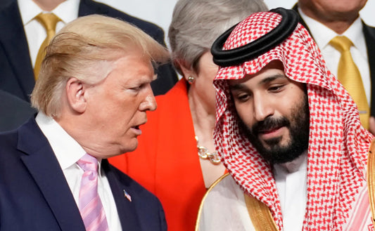 Trump Crown Prince Mohammed Bin Salman Poster Picture Photo Print Banner  Conversationprints